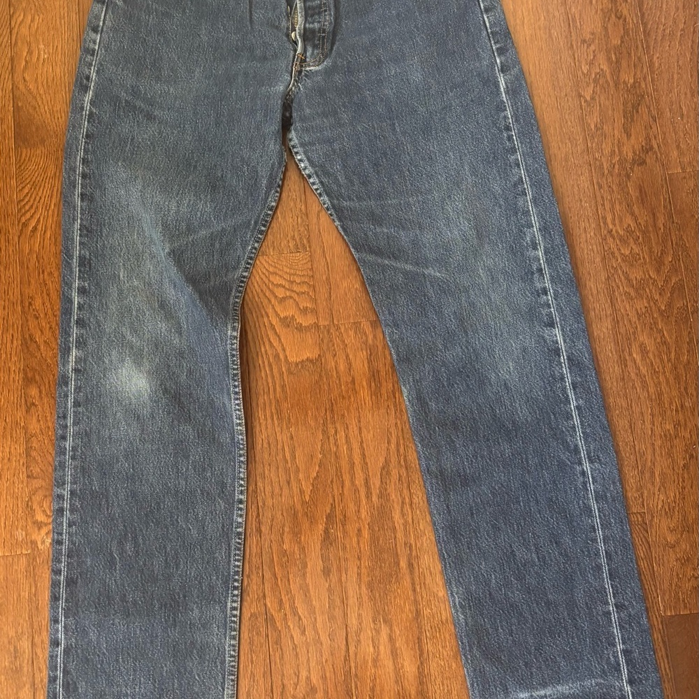 Vintage Levi’s 501  Red tab Jeans with button up fly